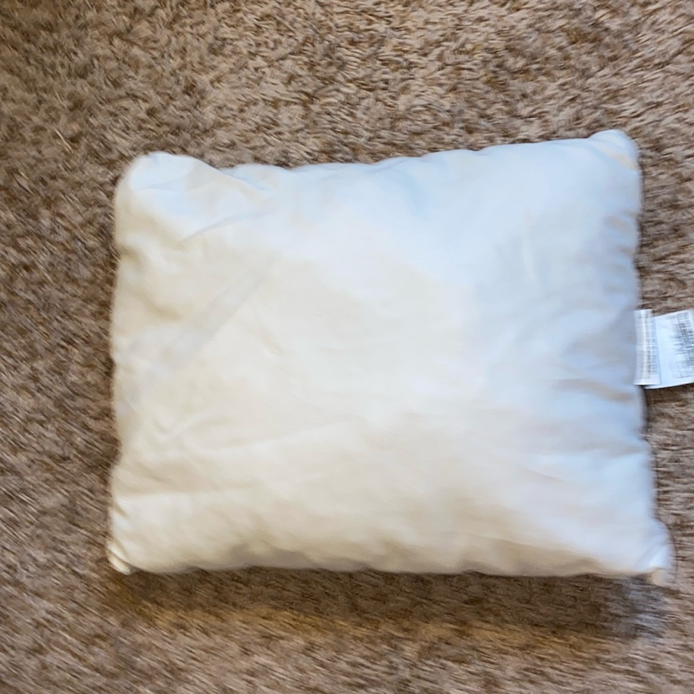 Little One's Pillow - Toddler Pillow, Organic Cotton Shell, Washable, 13” X 18”